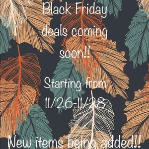 Black Friday Sale!!!
